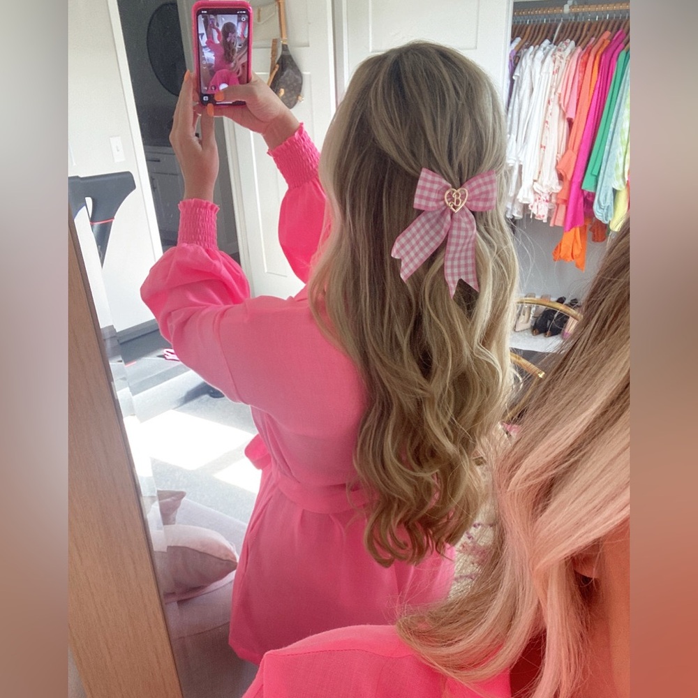 River Island Bubblegum Pink Long Sleeve Coverup Romper - Picture 5 of 5